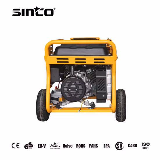 Avviamento elettrico di alta qualità in Cina, 230 V, 240 V, 400 V, 380 V, piccolo mini generatore di benzina portatile, generatori di generatori di benzina con CE e altre certificazioni