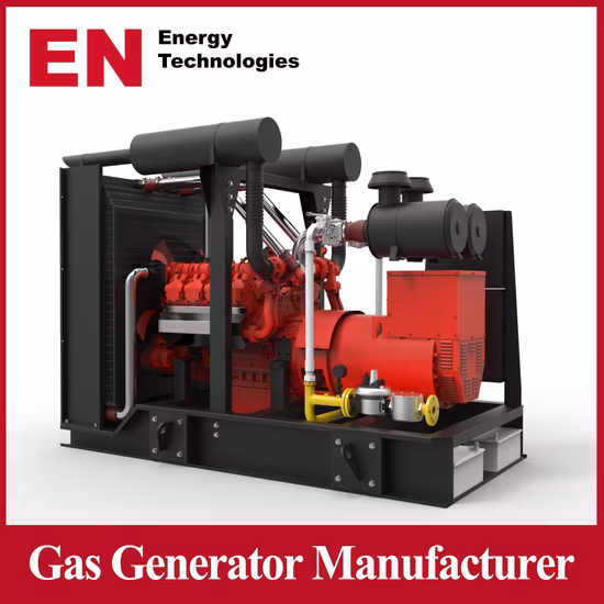 Gruppo elettrogeno a gas da 500 kW generatore di gas naturale generatore di biogas