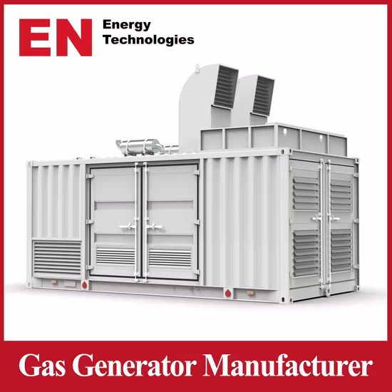 Prezzo di fabbrica produttore cinese generatore di energia per motore a biogas a gas naturale da 3 MW